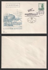 1960 Austria Vienna Airport Architectural Monuments FDC. First Day Cover