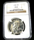 1958 Proof Franklin 50¢ NGC PF 64 PROOF !!!