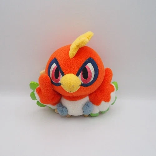 JK42 JUNK Ho-oh Pokemon Center 2005 Pokedoll Velboa 5" Plush Toy Doll Japan image 3