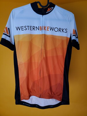 WESTERN BIKE WORKS men's portland bike jersey SS sport cycling