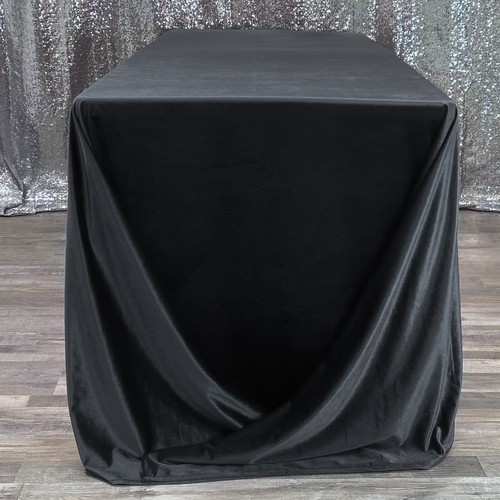 90 x 156 Inch Rectangular Velvet Tablecloth, Silky Tablecloth for Parties - Picture 34 of 89