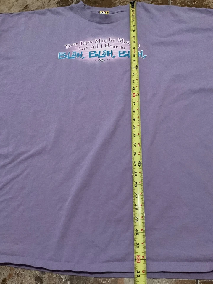 CAMISETA VINTAGE BIG DOGS LABIOS MÓVILES BLAH BLAH (HOMBRE 5X) USADA Foto 4 de 4