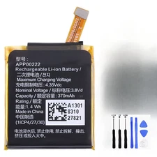 For Michael Kors Access Grayson MK5025 Battery Replacement APP00222 370mAh