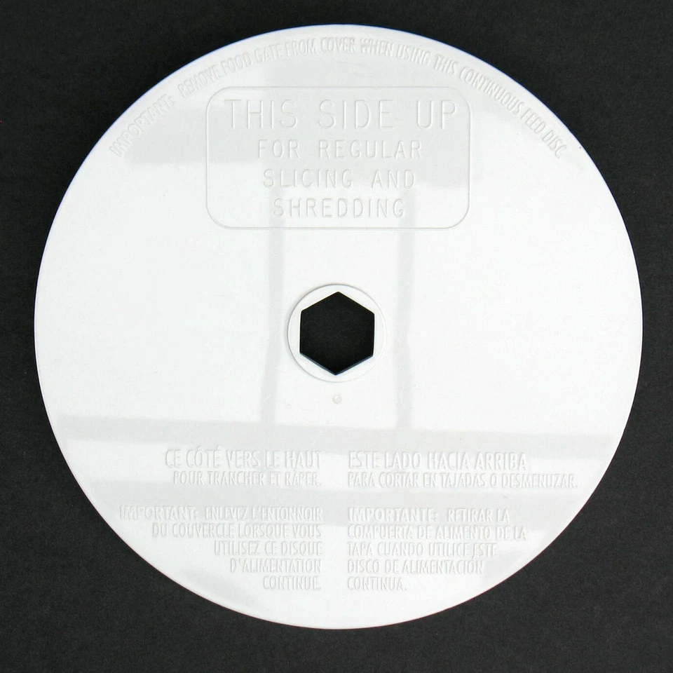 Hamilton Beach Food Processor 70700-W Feed Disc Sling Plate Replacement Parts - Image 2 of 2