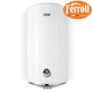 Depósito de agua caliente eléctrico 50 L/1500 W 368x745 mm Ferroli TND PLUS 50S - Imagen 1 de 7
