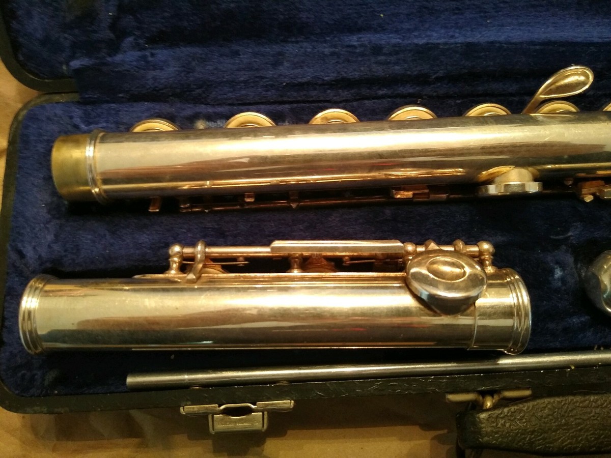 Armstrong オーボエ Armstrong Model 103 C-Foot Open-Hole Flute w/ Case/Rod. USA