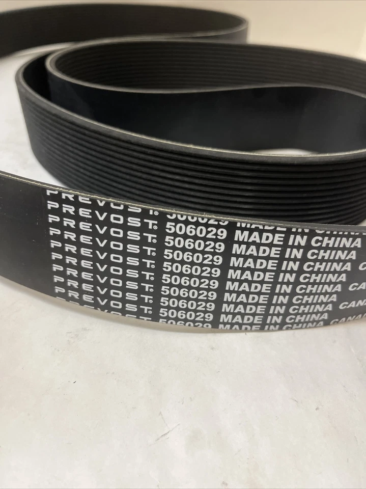 Correa de transmisión serpentina Prevost 506029 Foto 2 de 2