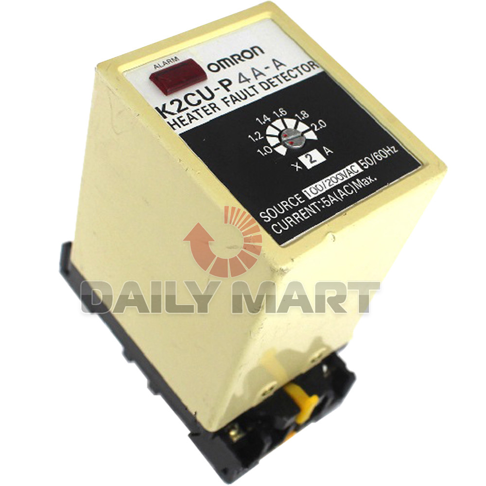 Brand New in Box Omron K2CU-P4A-A 100-200VAC Heater Fault Detector