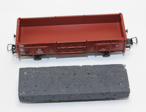 fg2659, Alter Piko offener Güterwagen Hochbordwagen DB Kohleladung TOP NEM KKK H - Bild 7 von 8