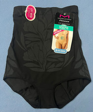 NEW MAIDENFORM Flexees High Waist Brief Cool Comfort BLACK SMALL FL0073