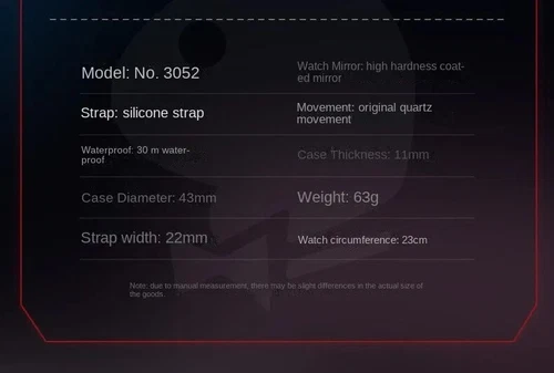 Playboy Markenuhr Trendige Wasserdicht Herrenuhr Quarzuhr - Bild 18 von 29