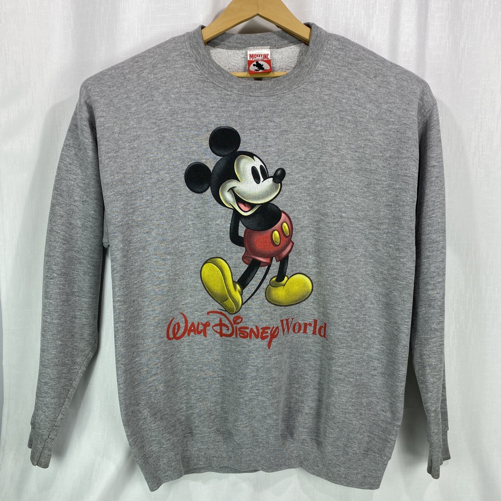 walt disney world grey crew neck