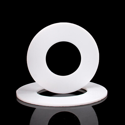 #ad 3mm Thickness PTFE Flat Washers Sealing Gasket Wear Resistant ID 6mm 219mm $299.58