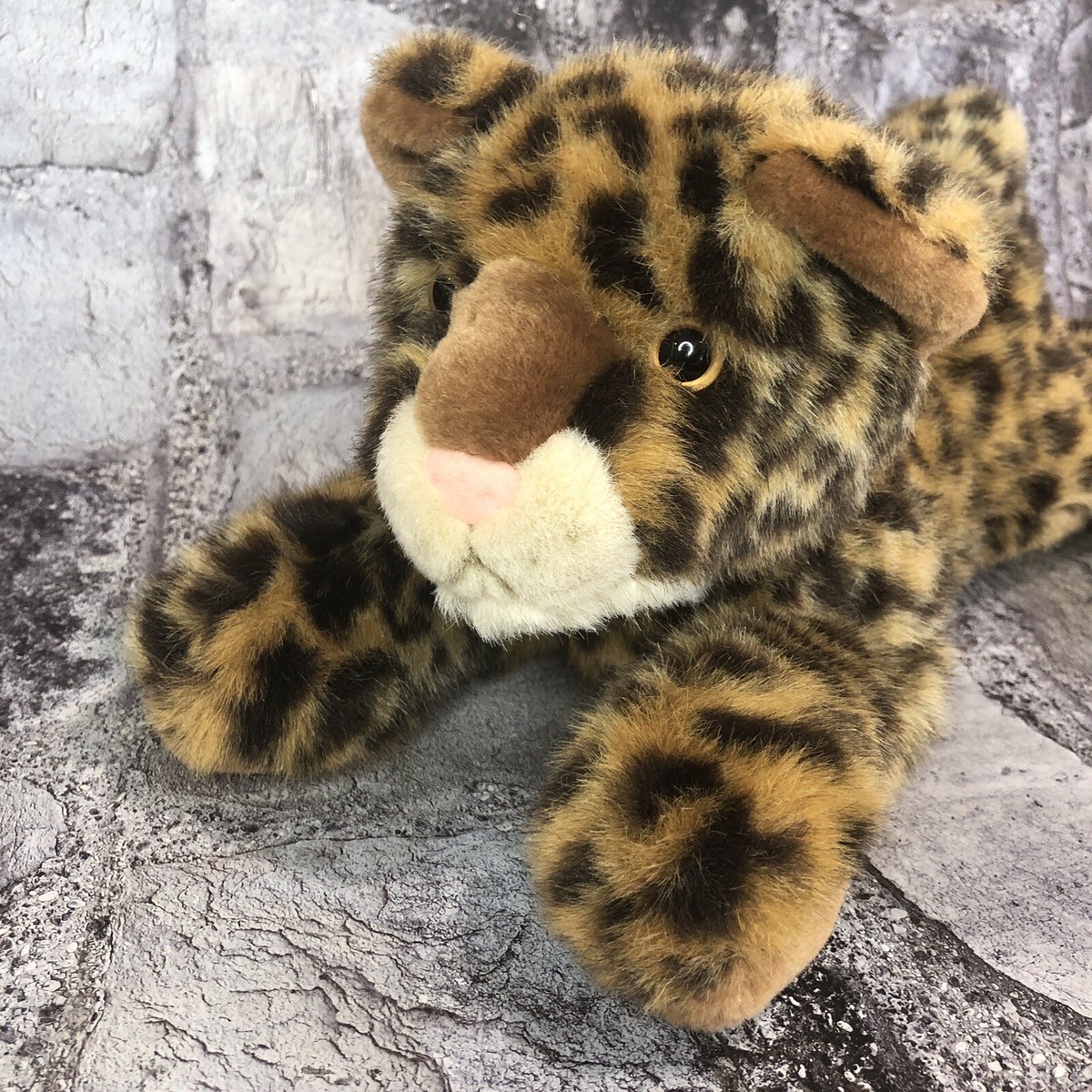 Snow Leopard Plush Bundle Of 2 Aurora 7.5