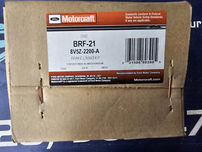 Ford 8V5Z-2200-A Drum Brake Shoe Rear Motorcraft BRF-21 New In Box