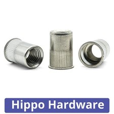 Countersunk Rivnut Rivet Nuts Nutsert Insert M3 M4 M5 M6 M8 M10 M12 A2 Stainless
