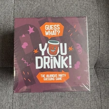 Guess What? You Drink Party Guessing Game - NEW - SEALED