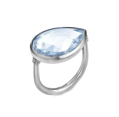 Baccarat×Marie-Hélène de Tailleac BACCARAT MARIE-HELENE DE TAILLAC LIGHT BLUE CRYSTAL ST. SILVER
