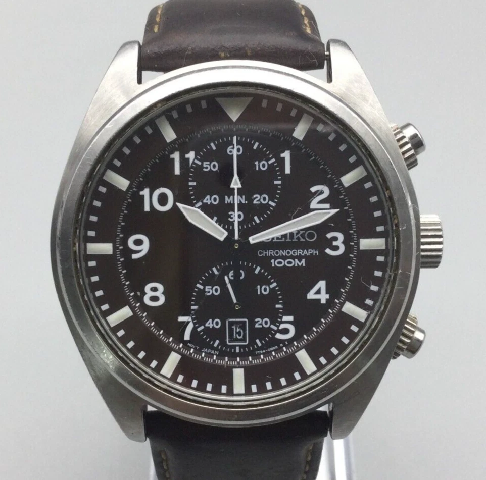 Seiko clearance field chronograph