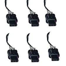 6 x Ignition Coil Connector Fits Ford Lincoln 2018-2022 V6 2.7L V6 3.0L