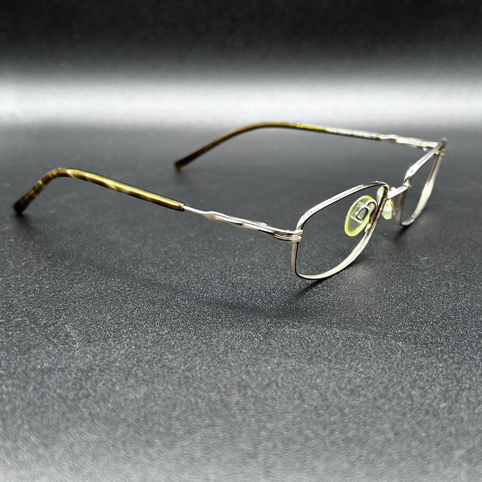 Marco de gafas de titanio ELLE EL18555 dorado flexible 51-18-135 usado Foto 3 de 4