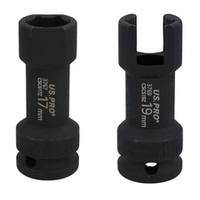 1/2" Drive Deep Strut Channel Socket for Unistrut Type Channel Bolt Fixings