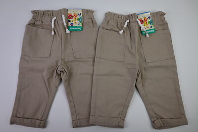 Infants' Garanimals Woven Pant 2-Pack Light-Brown 3-6Months