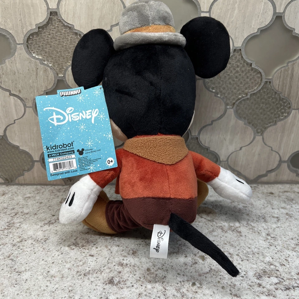 Disney Mickey's Christmas Carol Kidrobot Phunny Carol-Mickey 7.5-Inch PlushNEW - Image 2 of 2