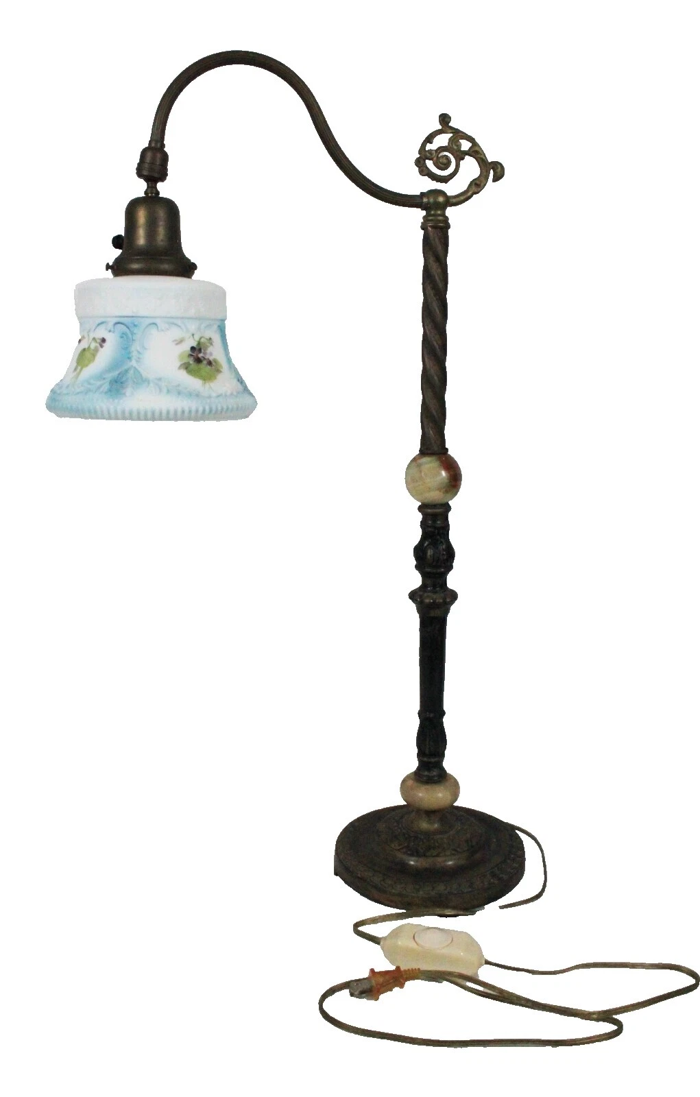 Lámparas de Mesa victoriana de latón