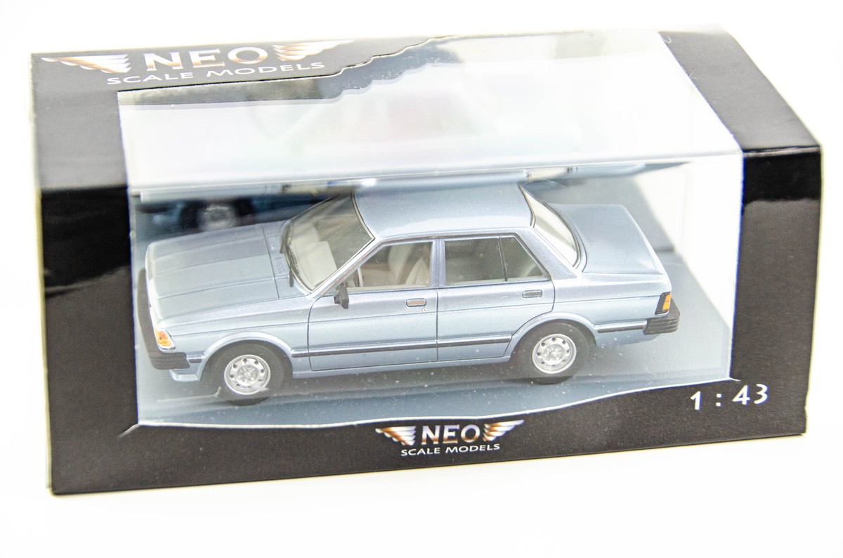 Neo Scale Models 1/43 Datsun Bluebird U910 Blue Diecast Model Car