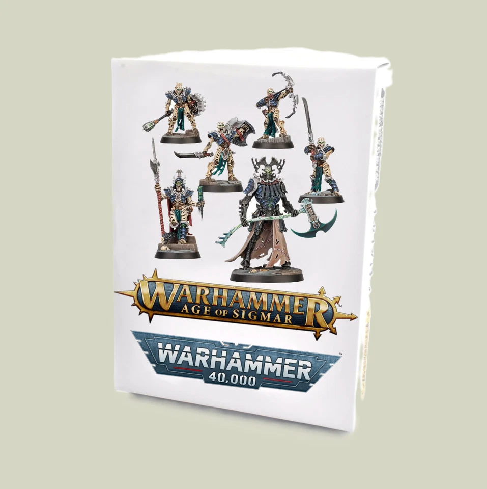 Warhammer AoS Underworlds: Ossiarch Bonereapers Kainan's Reapers ¡con tarjetas! Foto 2 de 2