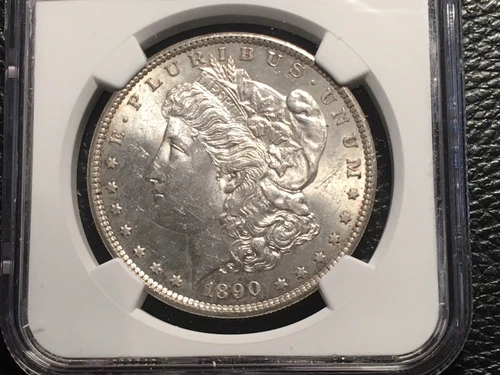 1890-S Morgan dollar NGC 61 Unc. nice original coin