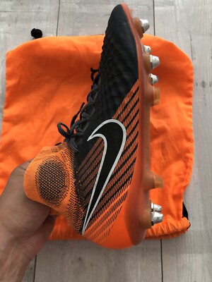 Nike Magista Obra 2 SG Bosnia ACC Gray Orange Football Soccer