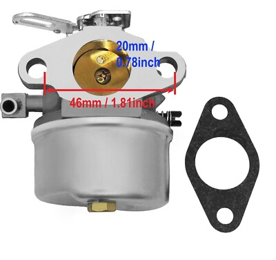#ad Carburetor For 5HP Tecumseh Craftsman Sears Yardmachines MTD Snowking Snowblower $19.25
