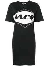 % 100 Authentic  MCQ Women Diamond print MCQ logo T-shirt Dress