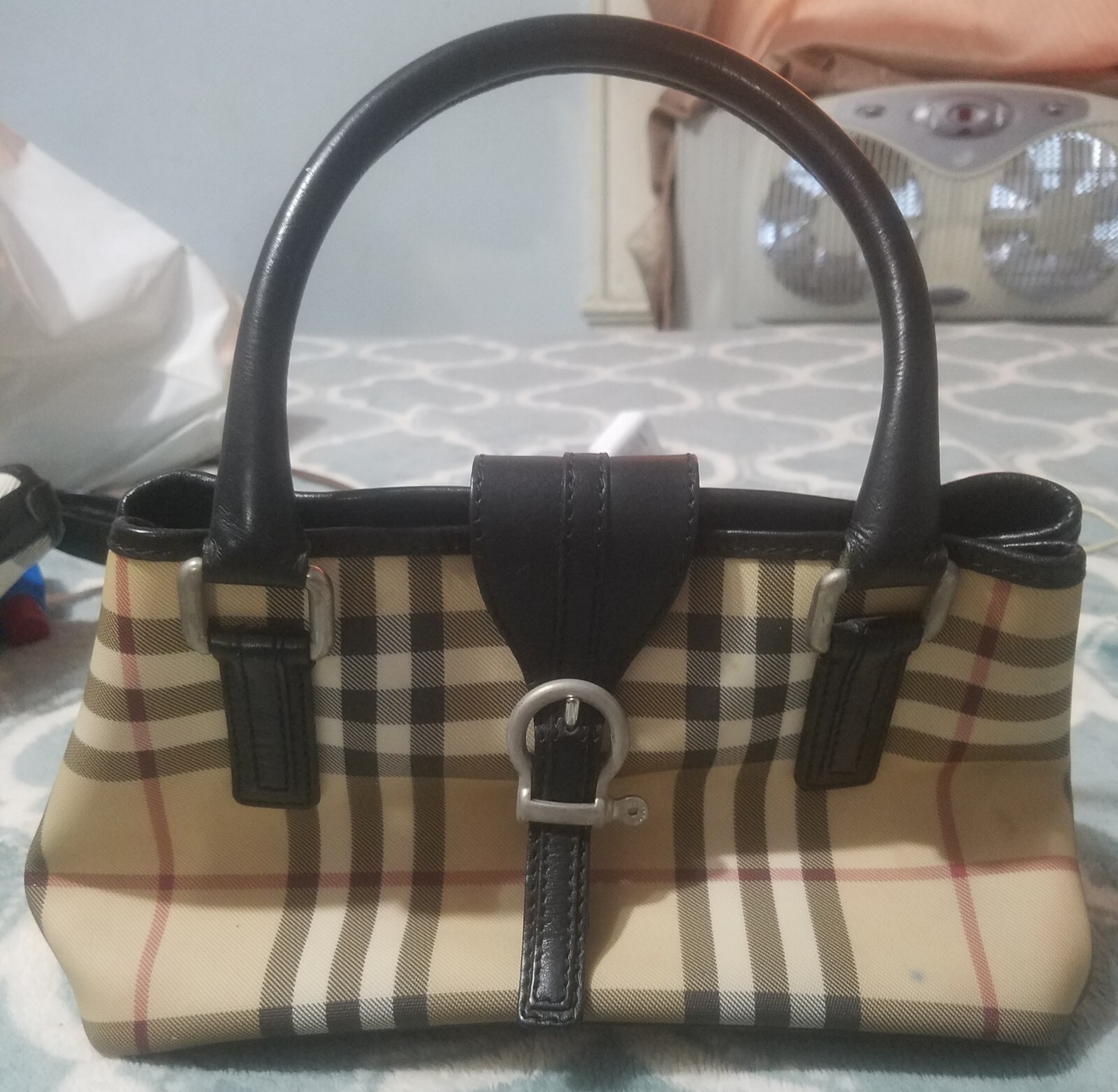BURBERRY Handbag/ Purse Nova Check (Used) Gem