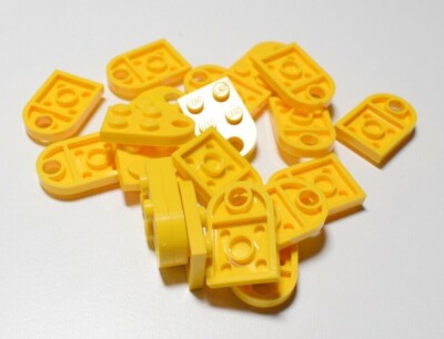 Lego 3176 Plate Modified with Hole Rounded End 2x2 Select Colour