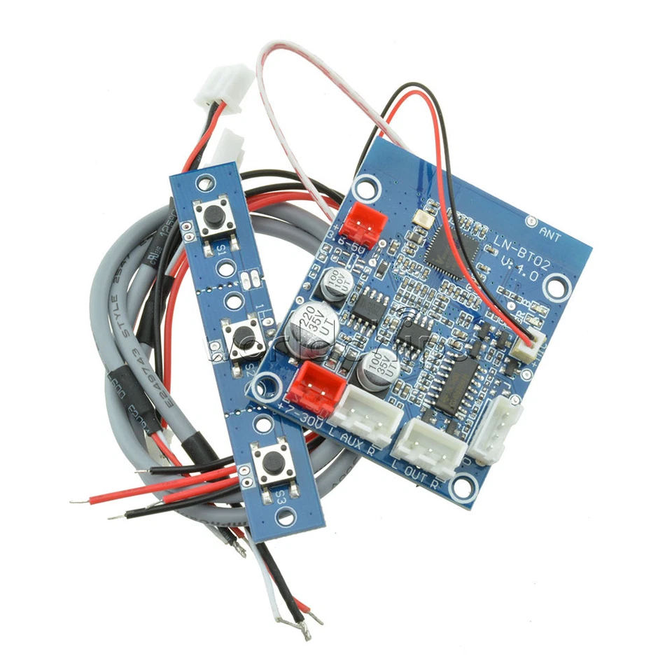 For Car Phone Bluetooth 4.0 Audio Receiver Board Stereo Sound Module LN-BT02 - Image 2 of 4