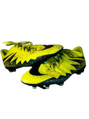 Nike Hypervenom Phinish II Soccer Cleats   Neon Green   Lightweight Firm Ground