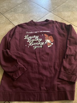 My Melody X The Creme Shop Crew Sweatshirt Oversized  Size XXL