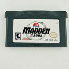 Madden 2002 Nintendo Game Boy Advance - USA GBA - Tested and Working - No box