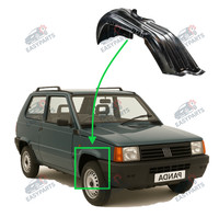 Radlauf StoßStange Locaro Reparatur Vorne Rechts FüR Fiat Panda 1986 - 2003