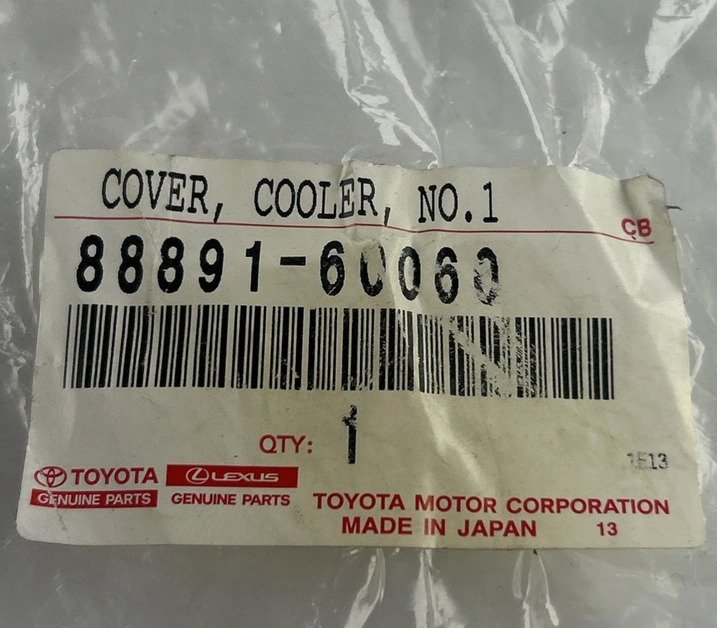 Toyota Genuine OEM 88891-60060 Cooler Cover No.1 Lexus LX470 1998-2007 photo 3
