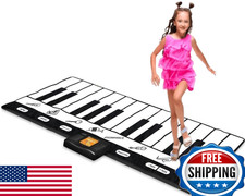 Play22 6 Ft. Floor Piano Mat for Toddlers - 24 Keys Piano Play Mat for Kids - Ke