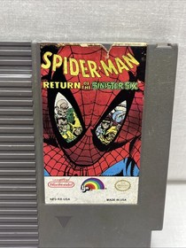 NES Spider-Man Return of the Sinister Six (Nintendo Entertainment NES) probado