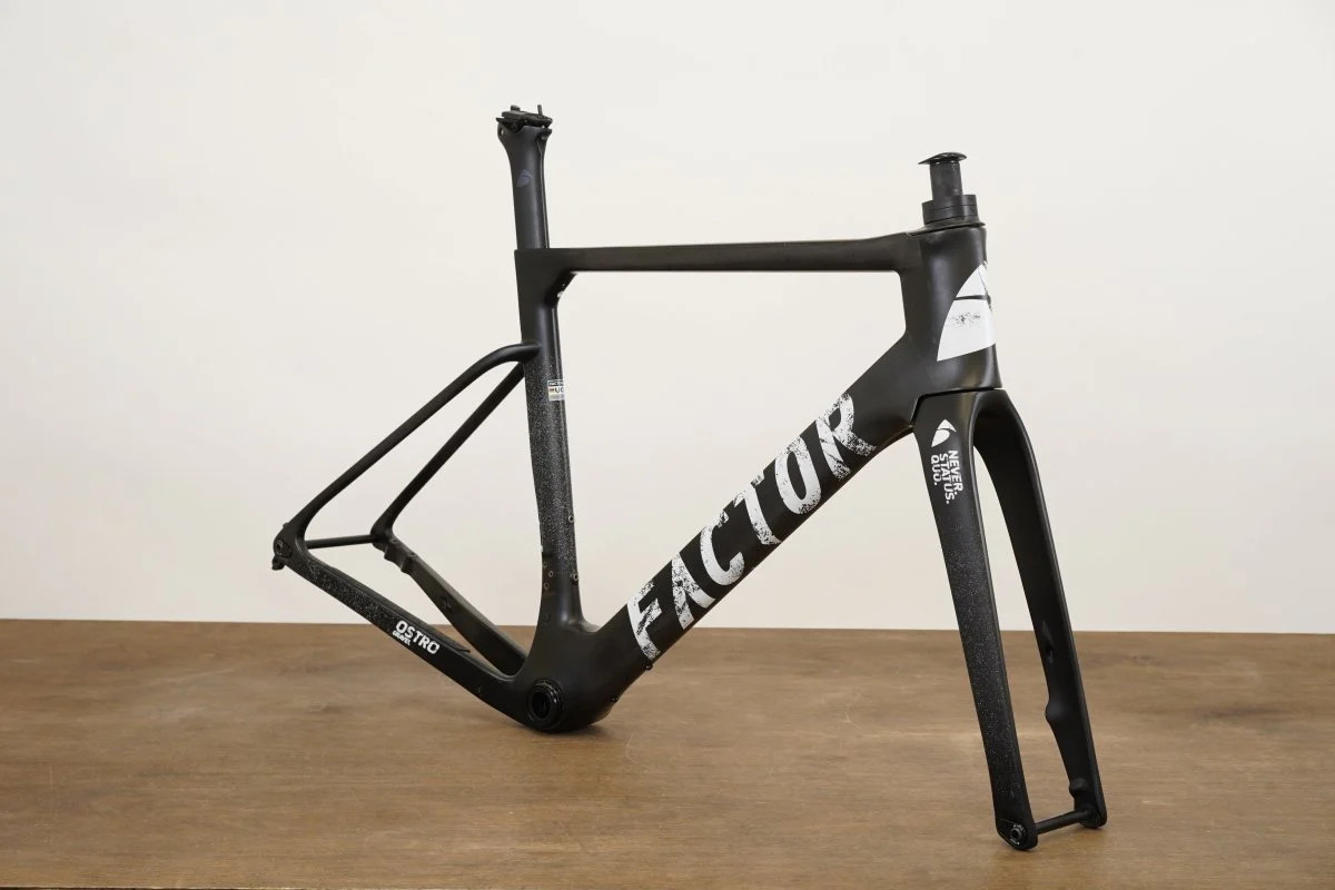 2023 56cm Factor Ostro Gravel Carbon Disc Brake Gravel Frameset