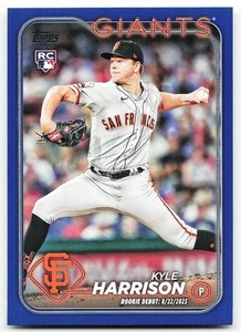 🔥 2024 Topps Update #US83 Kyle Harrison Royal Blue