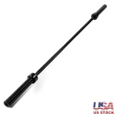 5 ft Olympic Barbell Powerlifting Strength Training Fitness 600-Pound Capacity