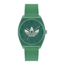 Adidas Originals Green Unisexs Analogue Watch Project Two AOST23050