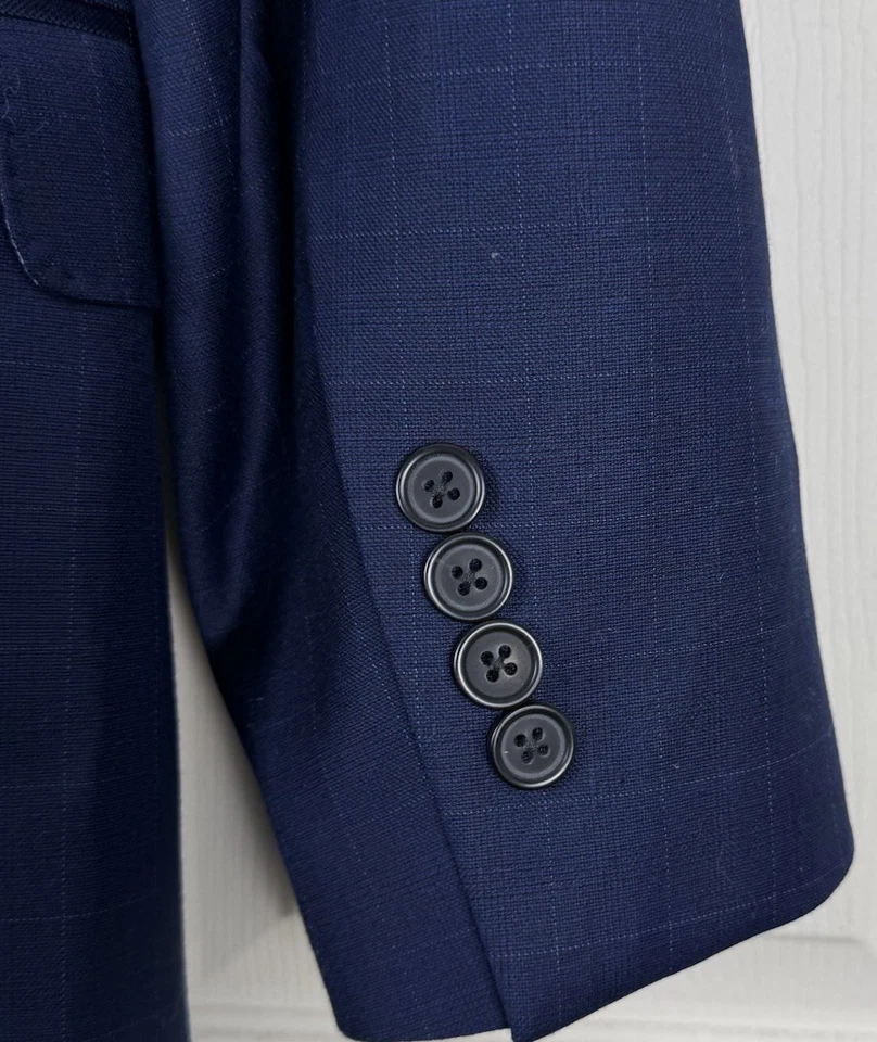 Abrigo deportivo Brooks Brothers Explorer Blazer Regent Fit a cuadros ventana 44R Foto 4 de 4